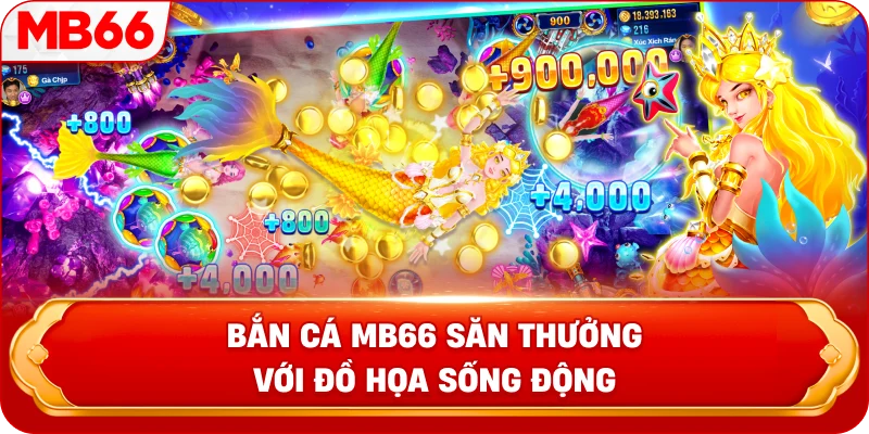 Bắn Cá MB66 săn thưởng với đồ họa sống động 