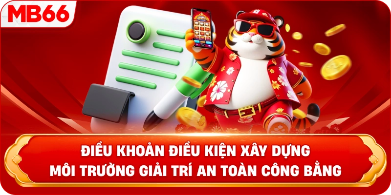 Điều Khoản Điều Kiện xây dựng môi trường giải trí an toàn công bằng 